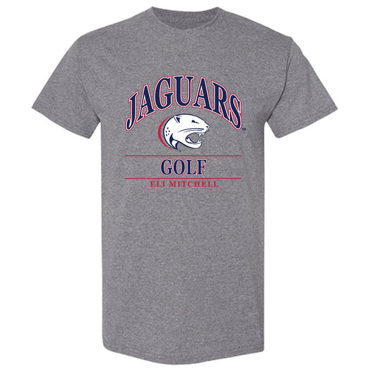 South Alabama - NCAA Men's Golf : Eli Mitchell - Classic Fashion Shersey T-Shirt-0