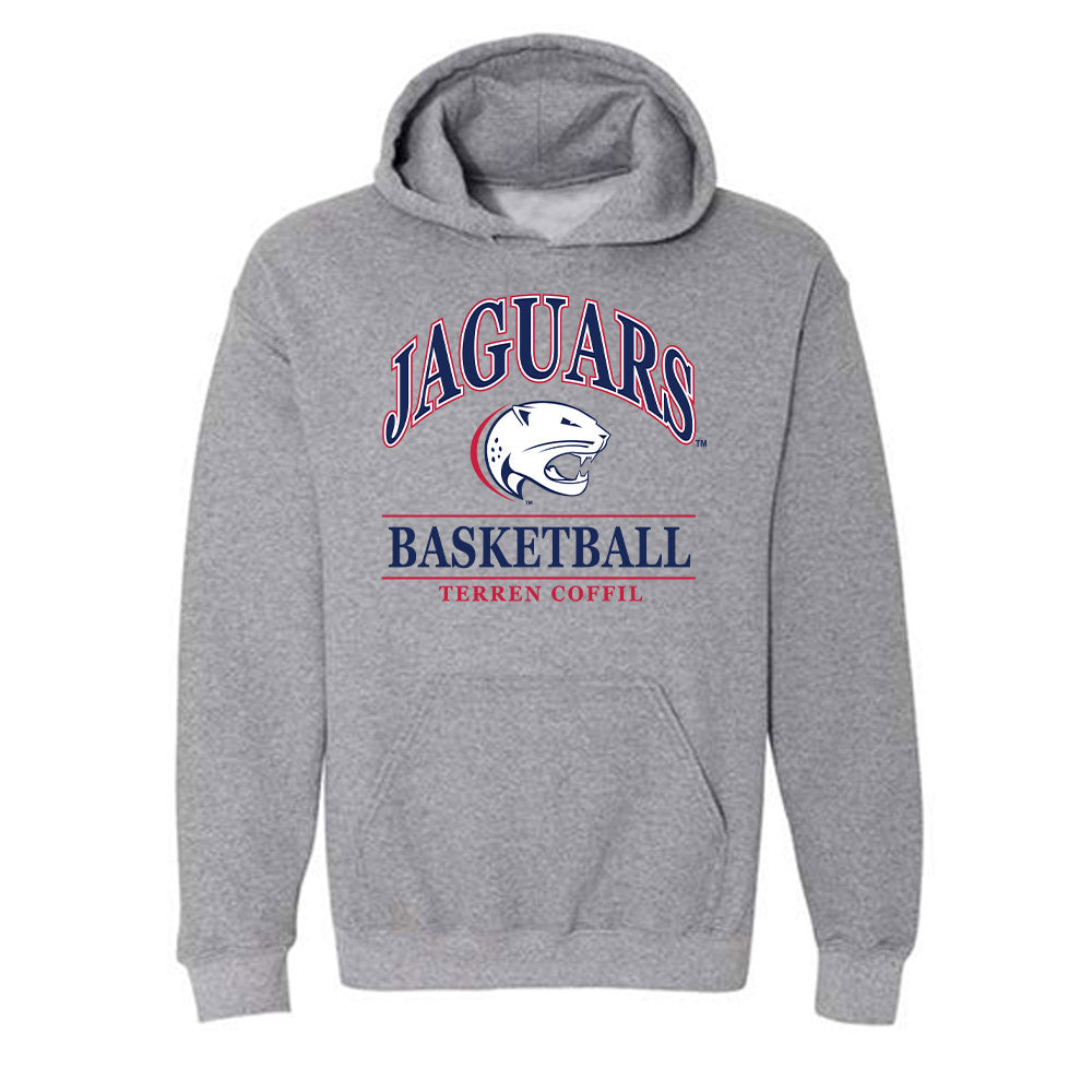 South Alabama - NCAA Women's Basketball : Terren Coffil - Classic Fashion Shersey Hooded Sweatshirt