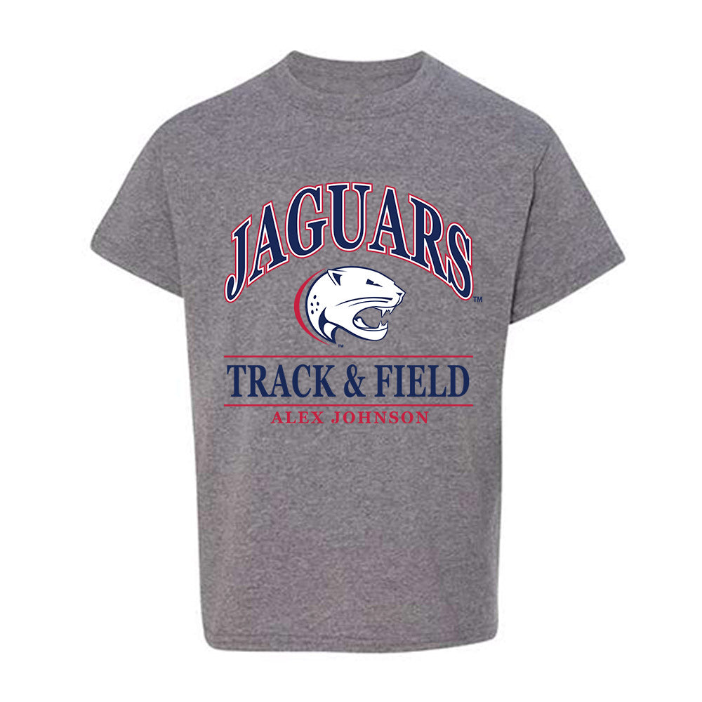 South Alabama - NCAA Men's Track & Field : Alex Johnson - Classic Fashion Shersey Youth T-Shirt-0