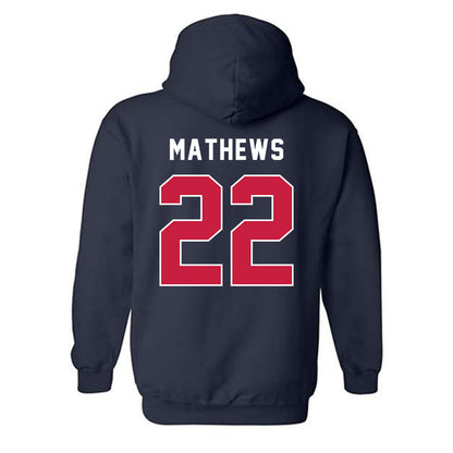 South Alabama - NCAA Baseball : Duncan Mathews - Classic Fashion Shersey Hooded Sweatshirt-1