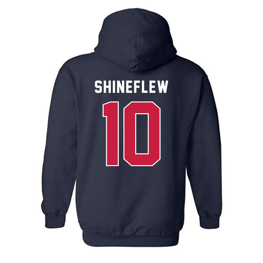South Alabama - NCAA Baseball : Jaxon Shineflew - Classic Fashion Shersey Hooded Sweatshirt-1