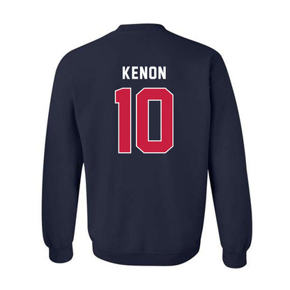 South Alabama - NCAA Football : Saivion Kenon - Classic Fashion Shersey Crewneck Sweatshirt-1