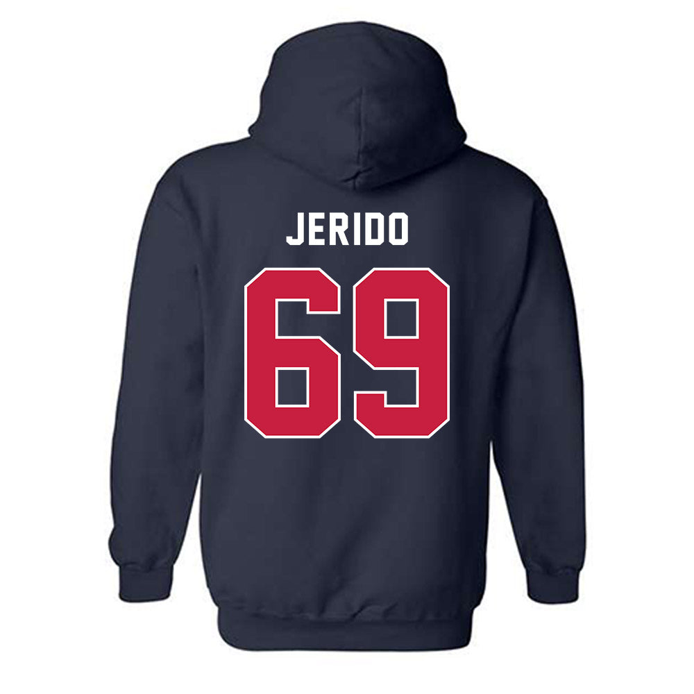 South Alabama - NCAA Football : Kenton Jerido - Classic Fashion Shersey Hooded Sweatshirt-1