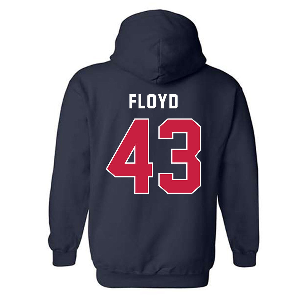South Alabama - NCAA Baseball : Andrew Floyd - Classic Fashion Shersey Hooded Sweatshirt-1