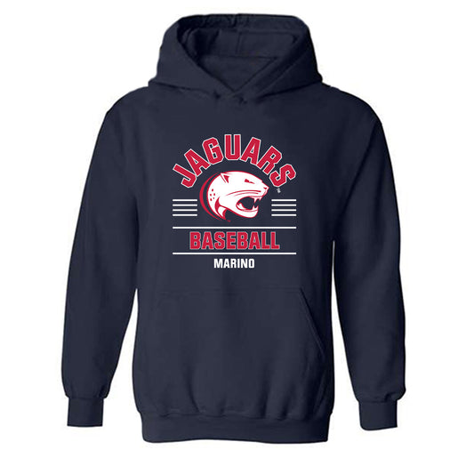 South Alabama - NCAA Baseball : Anthony Marino - Classic Fashion Shersey Hooded Sweatshirt