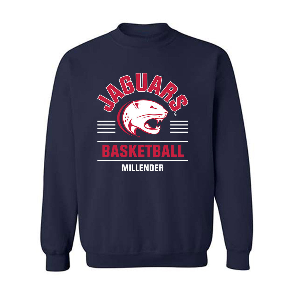 South Alabama - NCAA Men's Basketball : Smurf Millender - Classic Fashion Shersey Crewneck Sweatshirt