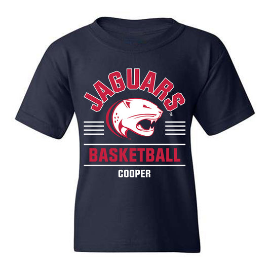 South Alabama - NCAA Men's Basketball : Jayden Cooper - Classic Fashion Shersey Youth T-Shirt