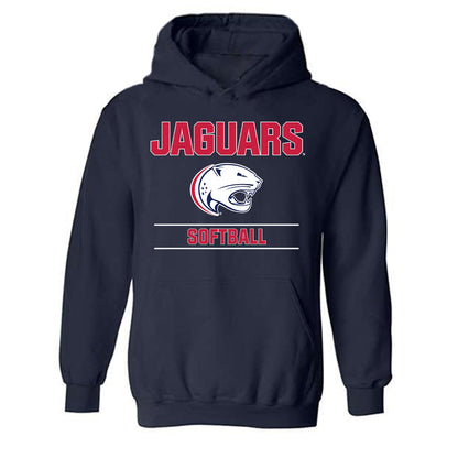 South Alabama - NCAA Softball : Frankie Andujo - Classic Fashion Shersey Hooded Sweatshirt-0