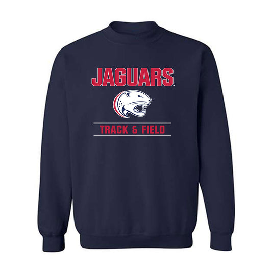 South Alabama - NCAA Men's Track & Field : Alex Johnson - Classic Fashion Shersey Crewneck Sweatshirt-0