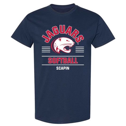  - NCAA Softball : Sydney Scapin - Classic Fashion Shersey T-Shirt-0