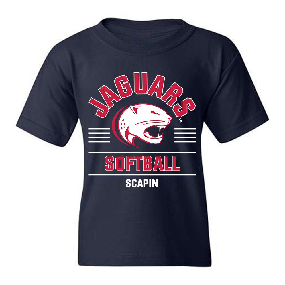  - NCAA Softball : Sydney Scapin - Classic Fashion Shersey Youth T-Shirt-0