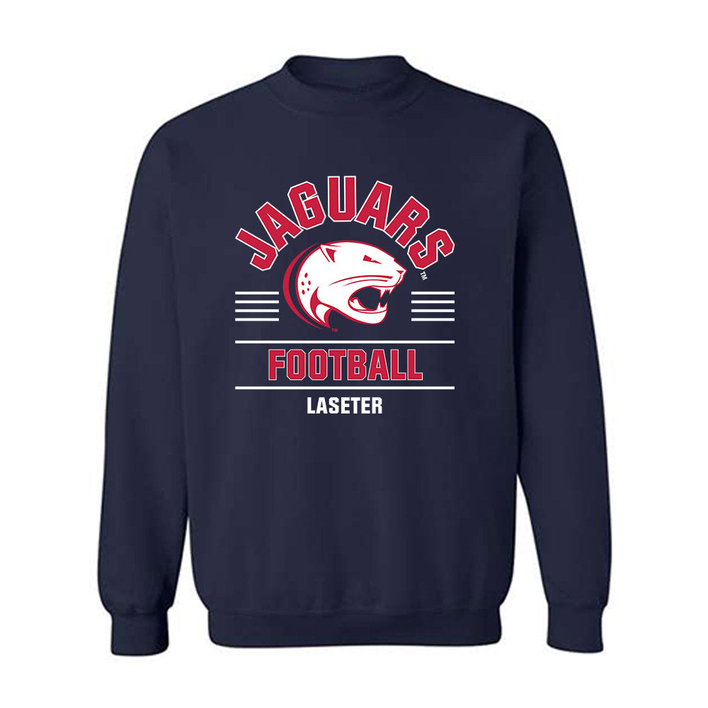 South Alabama - NCAA Football : Matthew Laseter - Classic Fashion Shersey Crewneck Sweatshirt-0