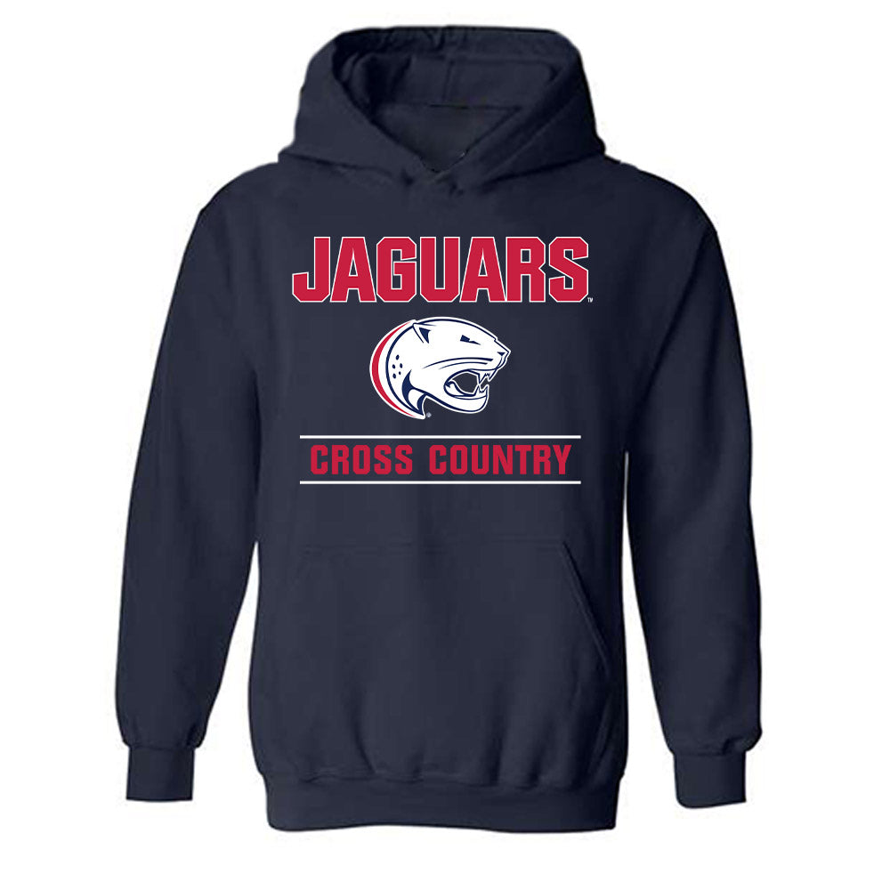 South Alabama - NCAA Men's Cross Country : Jake Thompson - Classic Fashion Shersey Hooded Sweatshirt-0