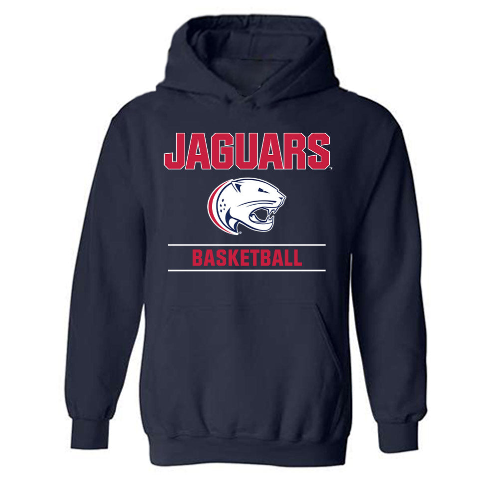 South Alabama - NCAA Women's Basketball : Princess Okafor - Classic Fashion Shersey Hooded Sweatshirt-0
