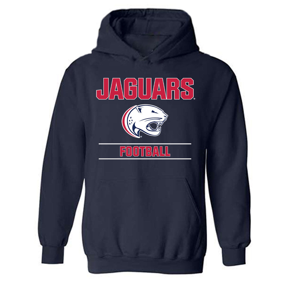 South Alabama - NCAA Football : Asher Hale - Classic Fashion Shersey Hooded Sweatshirt-0