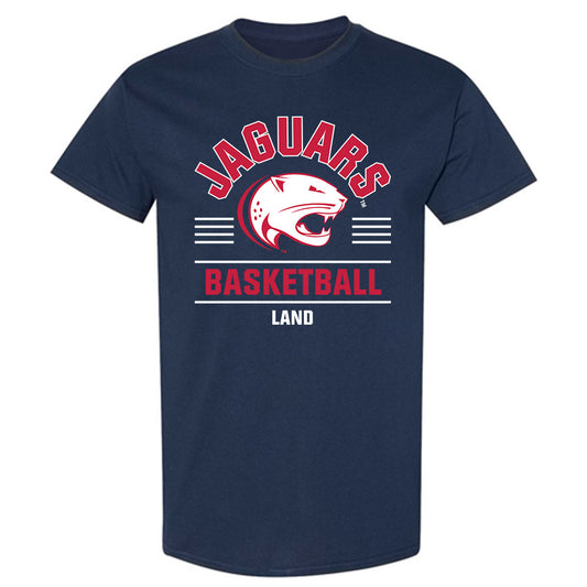 South Alabama - NCAA Men's Basketball : Maxwell Land - Classic Fashion Shersey T-Shirt