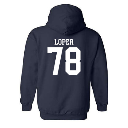 South Alabama - NCAA Football : Samuel Loper - Classic Shersey Hooded Sweatshirt-1