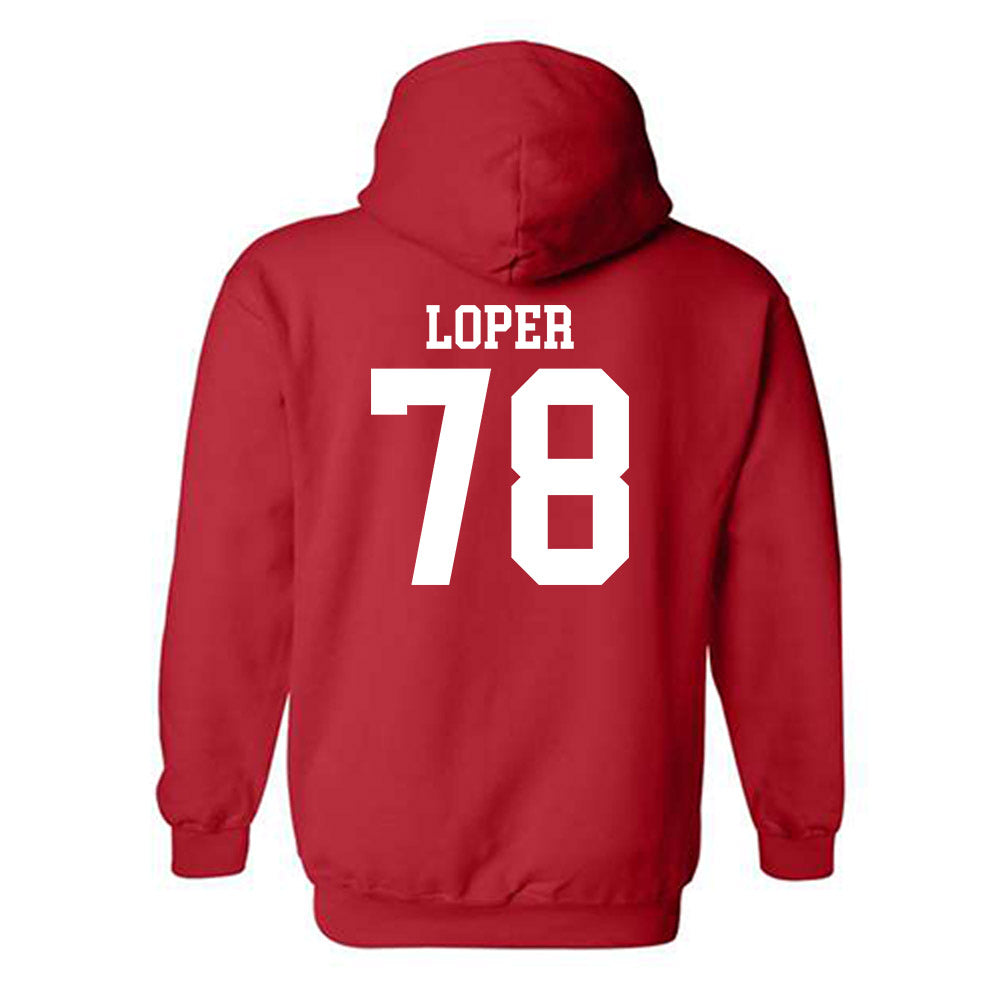 South Alabama - NCAA Football : Samuel Loper - Classic Shersey Hooded Sweatshirt-1
