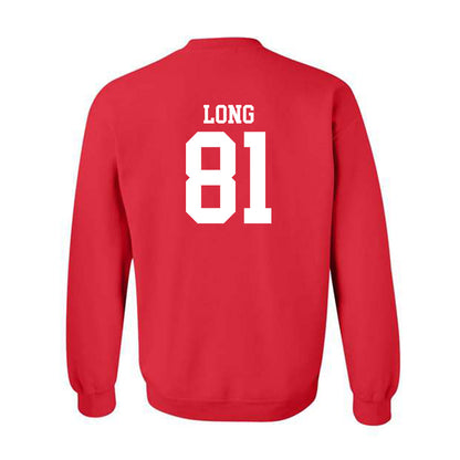 South Alabama - NCAA Football : Brec Long - Classic Shersey Crewneck Sweatshirt-1