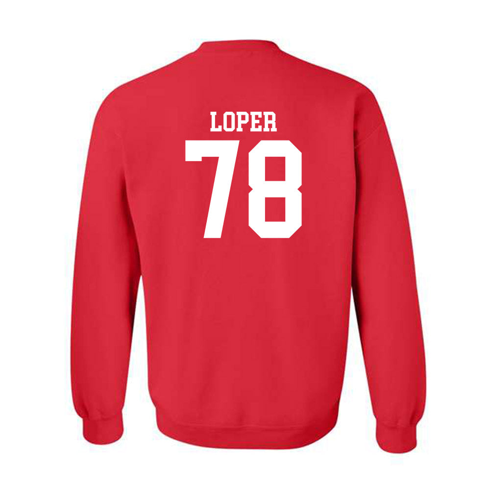 South Alabama - NCAA Football : Samuel Loper - Classic Shersey Crewneck Sweatshirt-1