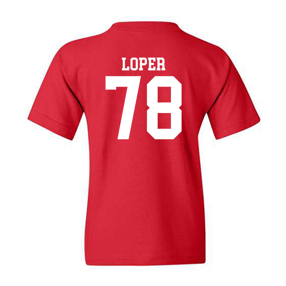  - NCAA Football : Samuel Loper - Classic Shersey Youth T-Shirt-1