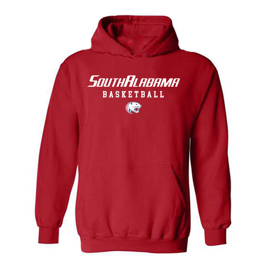 South Alabama - NCAA Men's Basketball : Caleb Kizer - Classic Shersey Hooded Sweatshirt-0