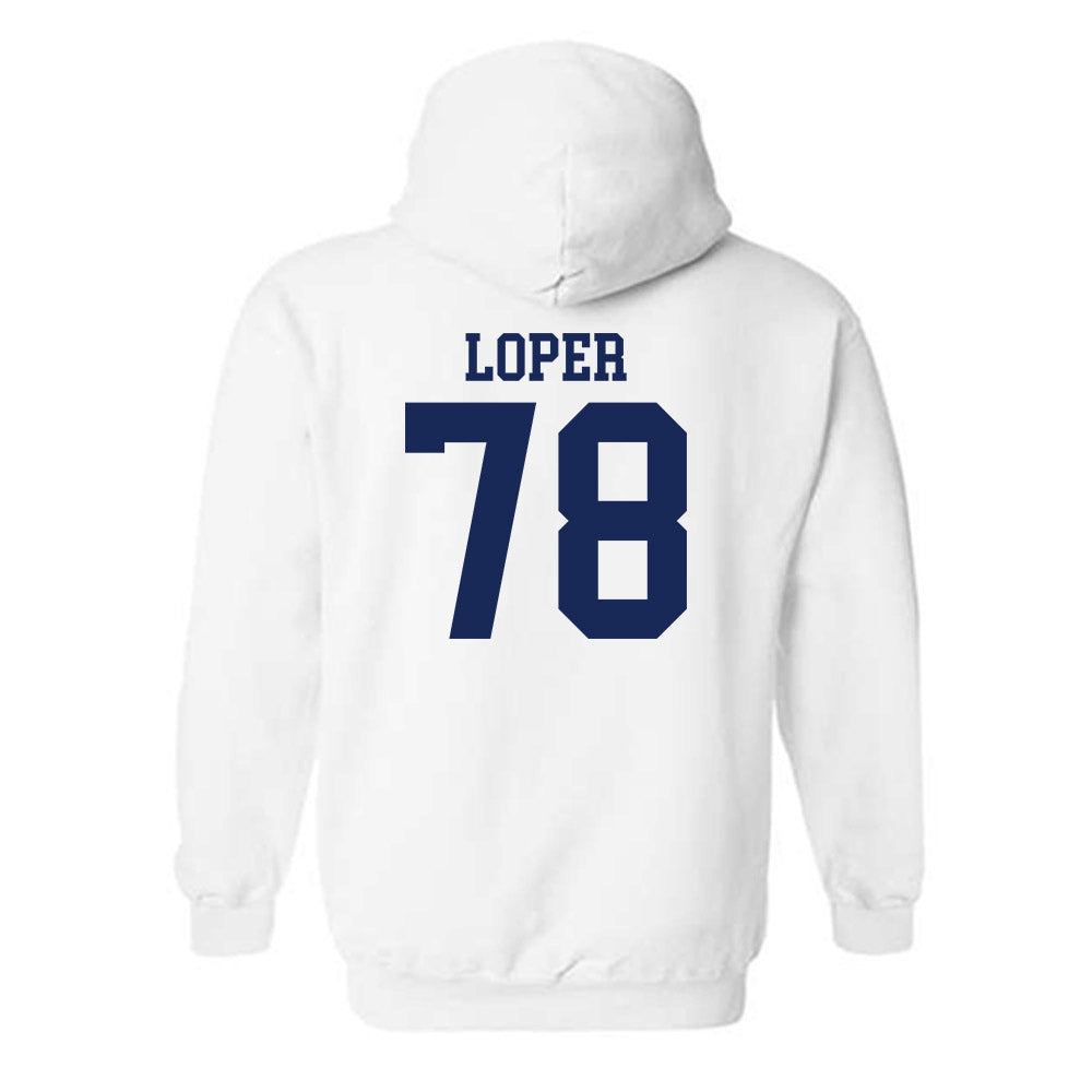 South Alabama - NCAA Football : Samuel Loper - Classic Shersey Hooded Sweatshirt-1