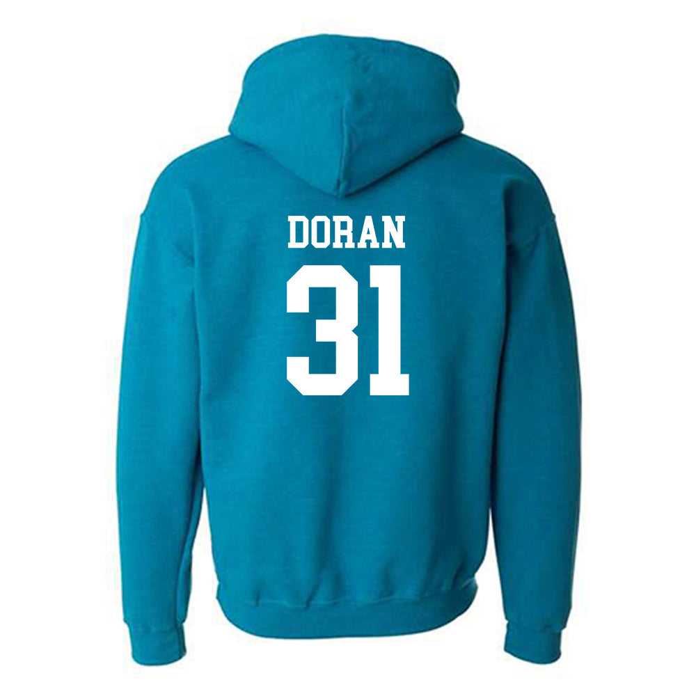 Coastal Carolina - NCAA Baseball : Scott Doran - Classic Shersey Hooded Sweatshirt-1