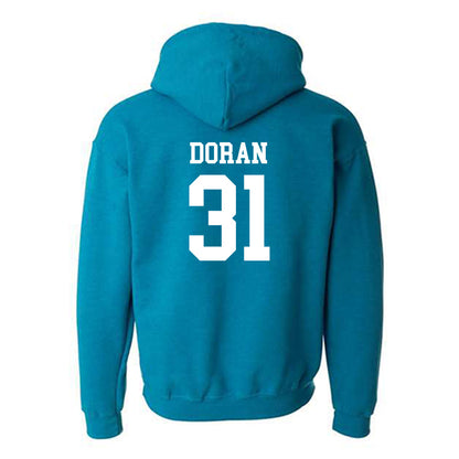Coastal Carolina - NCAA Baseball : Scott Doran - Classic Shersey Hooded Sweatshirt-1