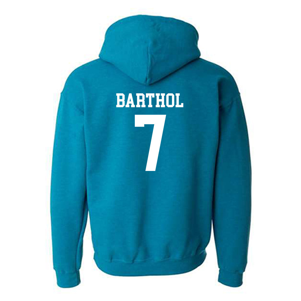 Coastal Carolina - NCAA Baseball : Blake Barthol - Classic Shersey Hooded Sweatshirt-1