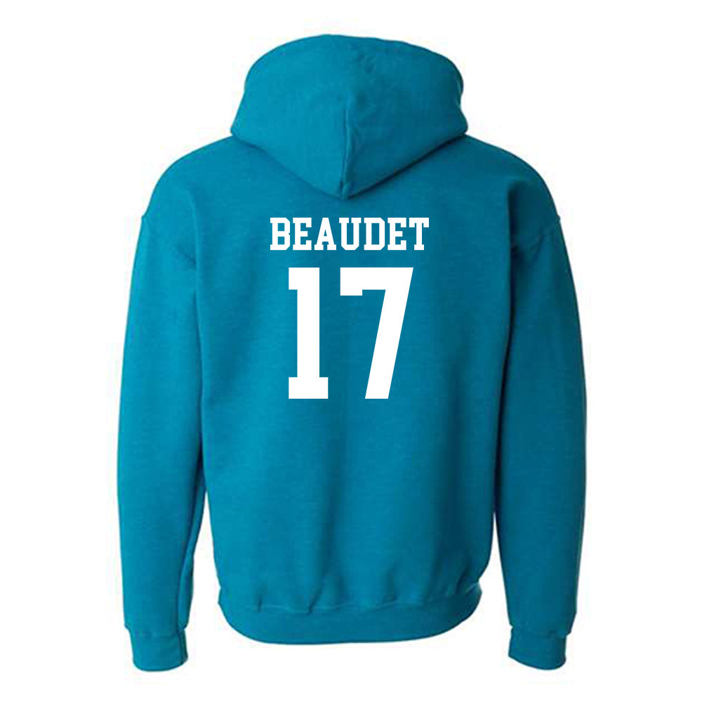 Coastal Carolina - NCAA Women's Lacrosse : Gabi Beaudet - Classic Shersey Hooded Sweatshirt-1