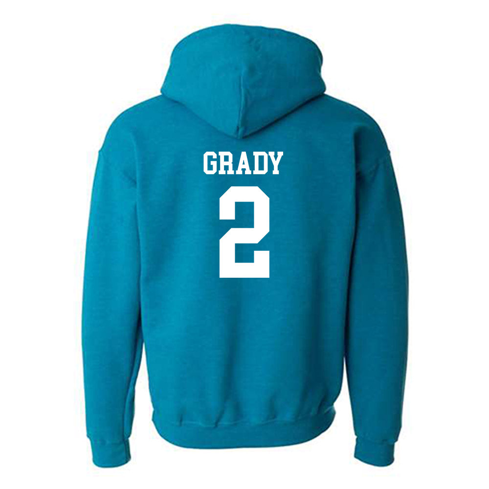 Coastal Carolina - NCAA Women's Basketball : Tessa Grady - Classic Shersey Hooded Sweatshirt-1