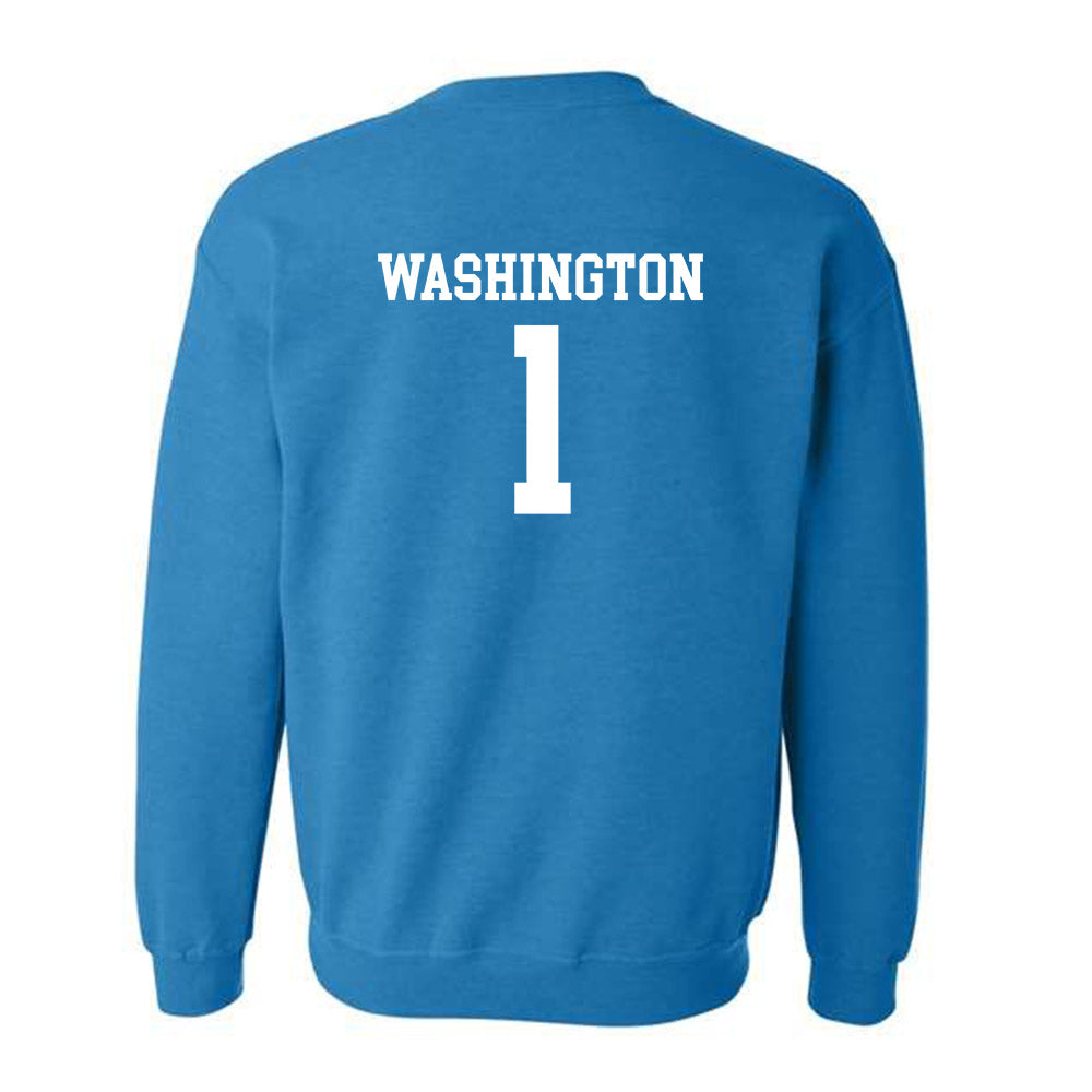 Coastal Carolina - NCAA Football : Robby Washington - Classic Shersey Crewneck Sweatshirt-1