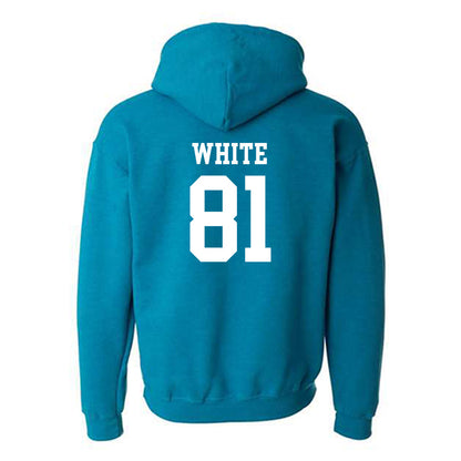 Coastal Carolina - NCAA Football : Dwayne White - Classic Shersey Hooded Sweatshirt-1
