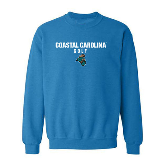 Coastal Carolina - NCAA Men's Golf : Cameron Roberts - Classic Shersey Crewneck Sweatshirt-0