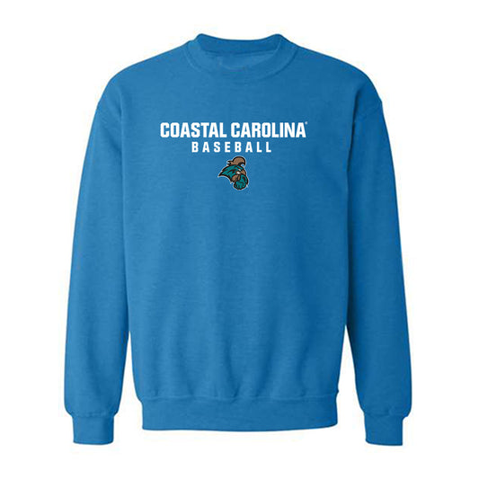 Coastal Carolina - NCAA Baseball : Scott Doran - Classic Shersey Crewneck Sweatshirt-0
