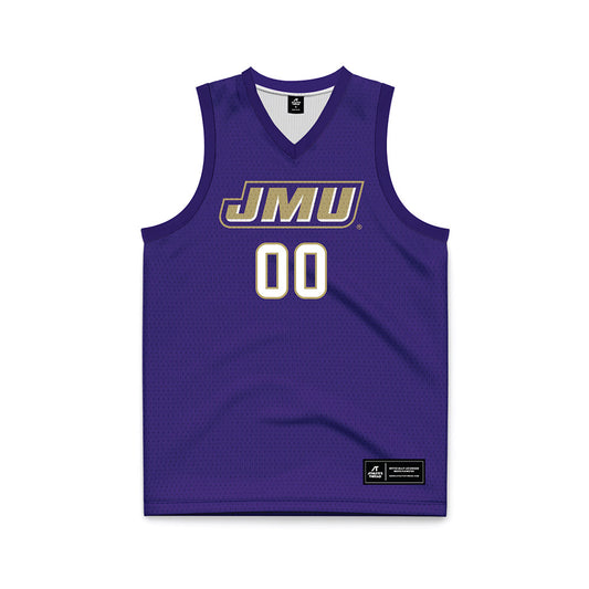 JMU - NCAA Women's Basketball : Peyton McDaniel - Purple Basketball Jersey-0