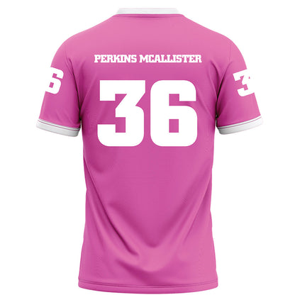 UTC - NCAA Football : D'Arco Perkins McAllister - Pink Football Jersey-1