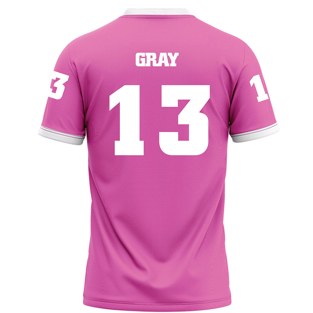 UTC - NCAA Football : Hudson Gray - Pink Football Jersey