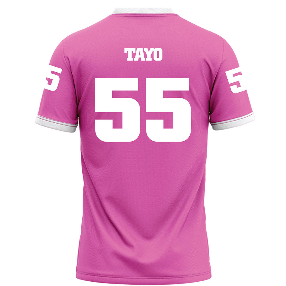 UTC - NCAA Football : Ky Tayo - Pink Football Jersey-1