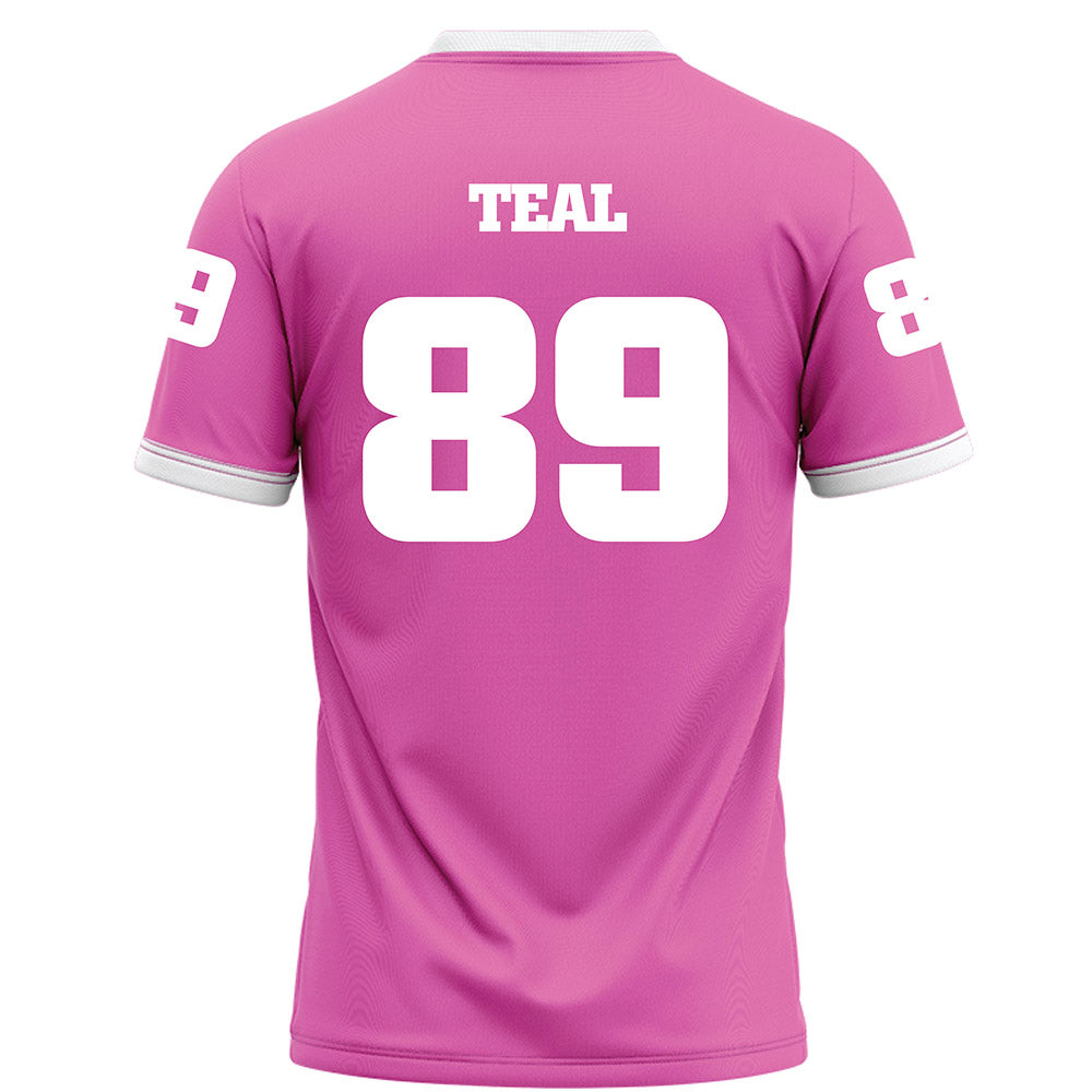 UTC - NCAA Football : Hunter Teal - Pink Football Jersey-1