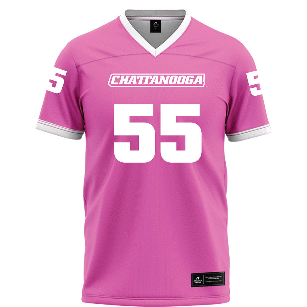 UTC - NCAA Football : Ky Tayo - Pink Football Jersey-0