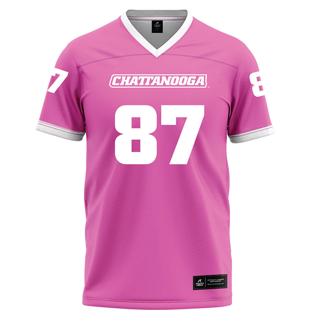 UTC - NCAA Football : Landon Strickland - Pink Football Jersey-0