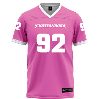 UTC - NCAA Football : Jude Kelley - Pink Football Jersey