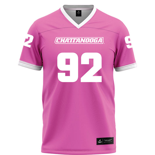 UTC - NCAA Football : Jude Kelley - Pink Football Jersey