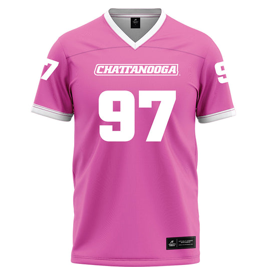 UTC - NCAA Football : Xavier Parker - Pink Football Jersey-0