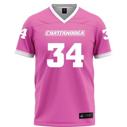 UTC - NCAA Football : Hudson Powell - Pink Football Jersey-0