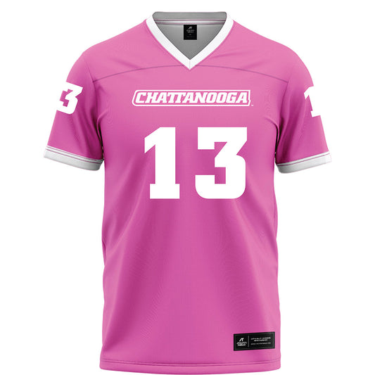 UTC - NCAA Football : Beni Mwamba - Pink Football Jersey