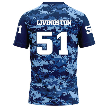UTC - NCAA Football : Noah Livingston - Football Jersey
