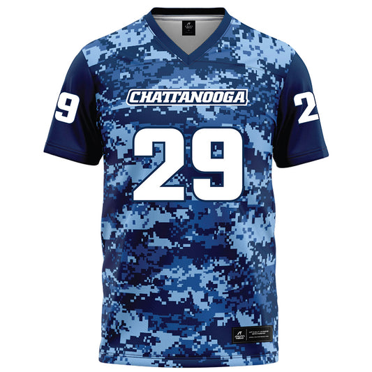 UTC - NCAA Football : Amaari Smith - Navy Blue Camo Football Jersey
